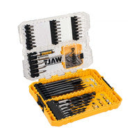 DeWalt DT70758-QZ Drill Drive Set with Brad Point and EXTREME Flatwood Bits (57 Pieces)