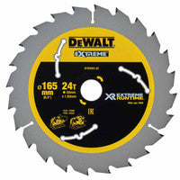 DeWalt DT99560 XR 165 x 20mm 24T Extreme Runtime Circular Saw Blade