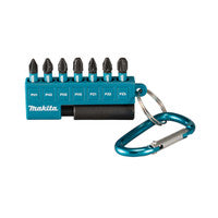 Makita E-11994 Impact Black Screw Bit Set (8 Pieces)