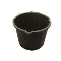 Faithfull FAI3GBUCKET Bucket 14 Litre/ 3 Gallon (Black)