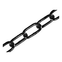 Faithfull FAICHCUT25B Black Japanned Chain 2.5mm x 2.5m - Max Load 50kg
