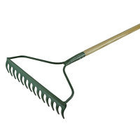 Faithfull RI09-CRFGRWH Countryman Garden Rake 14 Flat Tines