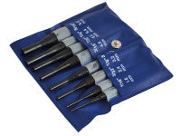 Faithfull FAIPPSET8RH Round Head Parallel Pin Punch Set 8pcs