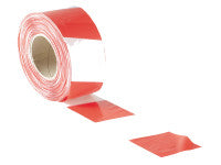 Faithfull FAITAPEBARRW Barrier Tape 70mm x 500m Red & White