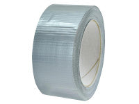 Faithfull FAITAPEEXTRS Extra Heavy-Duty Gaffa Tape Silver 50mm x 20m