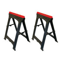 Faithfull FAITRESTLESP Plastic Trestles 820mm x 570mm (Twin Pack)