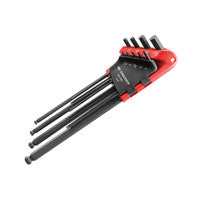 Facom FCM83SJP9AL 83S.JP9AL Hex Key Wallet Set of 9 Metric (1.5-10mm)