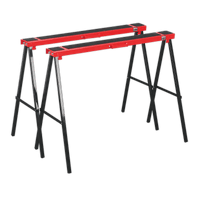 Sealey FDT2 Fold Down Trestles Pair 100kg Capacity per Trestle