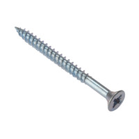 ForgeFix 4.0 x 75mm General Purpose Pozi Compatible Screw CSK TT ZP CSK38ZP (100 Pack)