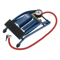 Sealey FP2 Foot Pump Twin Barrel