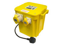 Faithfull Power Plus FPPTRAN5 5kVA Triple Outlet Transformer