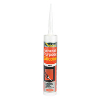 Everbuild GPSWE General Purpose Silicone 280ml (White)
