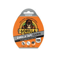 Gorilla Glue GRGCLOTHSIL Silver Gorilla Tape 48mm x 11m