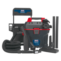 Sealey GV180WM Garage Vacuum 1500W 230V with Remote Control - Wall Mounting