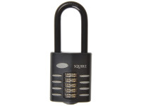 Henry Squire CP60/2.5 Combination Padlock 5-Wheel 60mm Extra Long Shackle 63mm