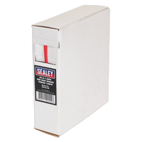 Sealey HST3215R Heat Shrink Tubing Red Ø3.2-1.6mm 15m