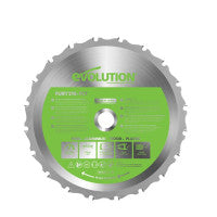Evolution FURY 210 x 25mm 20T Multi-Purpose TCT Circular Saw Blade