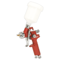 Sealey HVLP731 HVLP Gravity Feed Touch-Up Spray Gun 0.8mm Set-Up