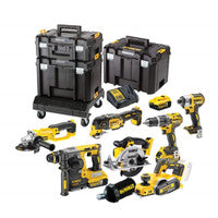 DeWalt TDKIT8x3 18V Cordless 8 Piece Kit with 3x 5.0Ah Batteries