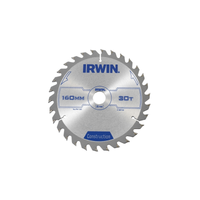 IRWIN 160 x 20mm 30T Construction Circular Saw Blade