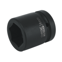 Sealey IS134 Impact Socket 34mm 1"Sq Drive