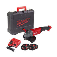 Milwaukee M18 FLAG230XPDB-552X Fuel 230mm Cordless Breaking Grinder with 2x 5.5Ah Batteries