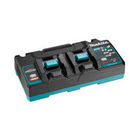 Makita DC40RB 40V Max XGT Li-ion Twin Port Rapid Battery Charger