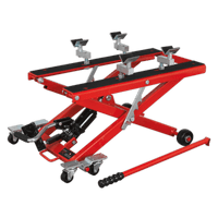 Sealey MC4500 Motorcycle & Quad Scissor Lift 500kg Capacity Hydraulic