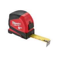 Milwaukee 4932459594 Pro Compact Tape Measure 8m (25mm Wide)