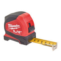 Milwaukee 4932459595 Pro Compact Tape Measure 5m/16ft (25mm Wide)