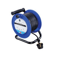 Masterplug MSTLDCT30134 Heavy-Duty Cable Reel 4-Socket 240V 13A 30m