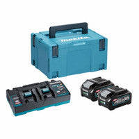 Makita 191U06-6 40V Max XGT Power Source Kit with 2 x 4.0Ah Batteries