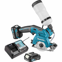 Makita CC301DWAE CXT 12V Cordless 85mm Tile Cutter with 2 x 2.0Ah Batteries