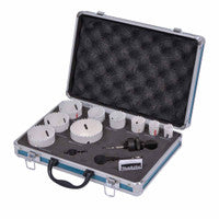 Makita D-47282 Electricians Holesaw Kit (12 Pieces)