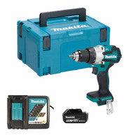 Makita DHP489STJ 18V LXT Brushless Compact Combi Drill with 1 x 5.0Ah Battery