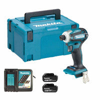 Makita DTD172RTJ LXT 18V Brushless Impact Driver with 2 x 5.0 Ah Batteries