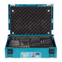 Makita E-24913 Makpac Screwing and Piercing Tip Set for Metalworking, Wood and Masonry (70 Pieces)