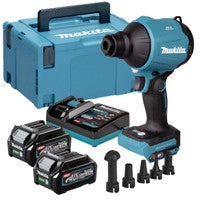 Makita AS001GD202 XGT 40V Max XGT Dust Blower with 2 x 2.5Ah Batteries