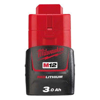 Milwaukee M12 B3 12V 3.0Ah REDLITHIUM„¢ Battery