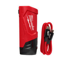 Milwaukee M12TC2-0 Travel Compact Charger and Power Source 2