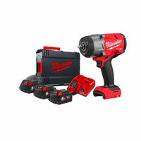Milwaukee M18FHIW2F12-503X 18V Fuel 1/2" High Torque Impact Wrench with Friction Ring & 3x 5.0Ah Batteries