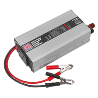 Sealey PSI600 Power Inverter Pure Sine Wave 600W 12V DC - 230V 50Hz