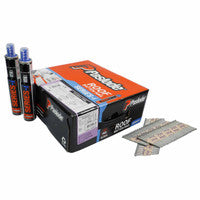 Paslode Roof Batten Nail 141073 Galv-Plus® Ring Shank Nails for 360Xi, IM360Ci - 3.1mm x 63mm (2200 Pack + 2x Fuel Cells)