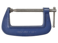 IRWIN Record REC1193 119 Medium-Duty Forged G-Clamp 75mm (3in)