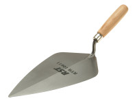 R.S.T. RST10611 London Pattern Brick Trowel Wooden Handle 11in