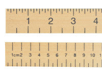 R.S.T. RST670 Hardwood 1 Metre Stick Plain