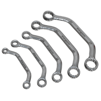 Sealey S0716 Obstruction Spanner Set 5pc Metric