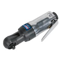 Sealey SA230 Air Ratchet Wrench 1/4"Sq Drive Super Stubby