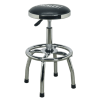 Sealey SCR17 Workshop Stool Heavy-Duty Pneumatic with Adjustable Height Swivel Seat