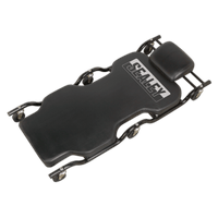 Sealey SCR84 Steel Creeper with 6 Wheels & Headrest Deluxe